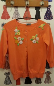 Vintage style cardigan em bordados Lazy Eye shop Prague @pratserie