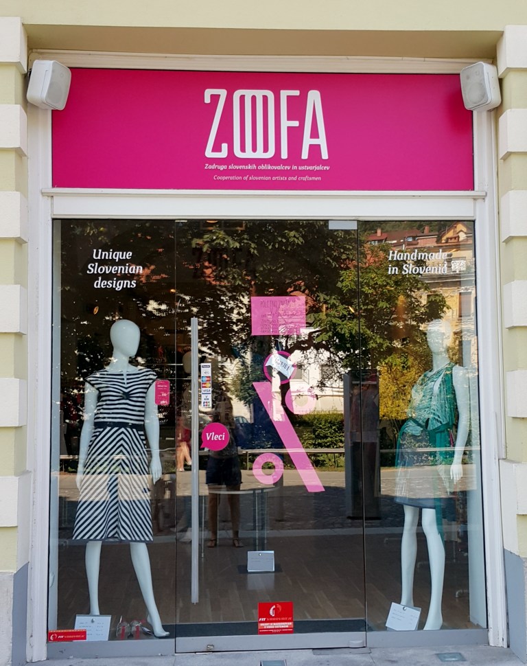 Zoffa, loja cooperativa em Liubliana, Slovênia @pratserie