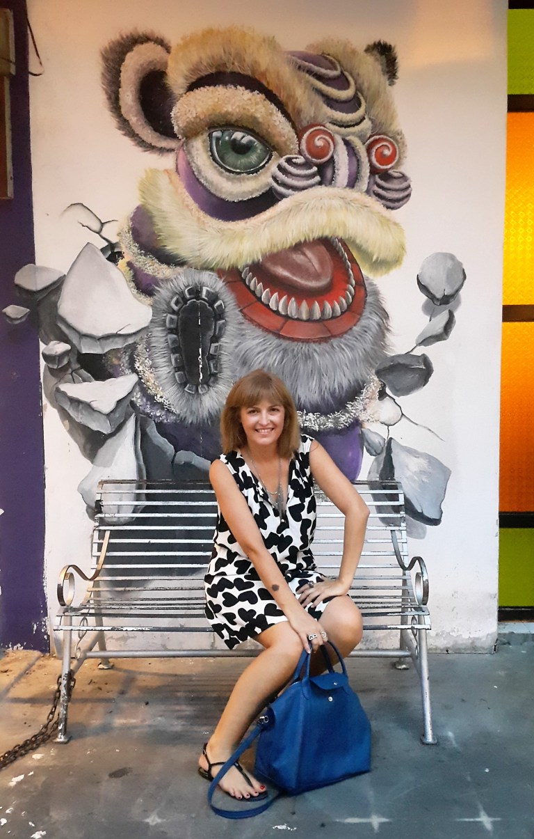 Fernanda Prats - arte de rua - Malaáia