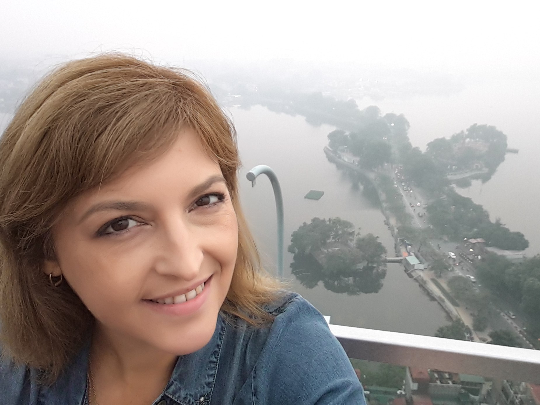 Fernanda Prats em Hanoi, Vietna