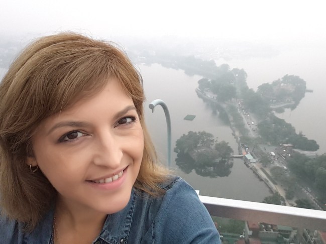 Fernanda Prats em Hanoi, Vietna