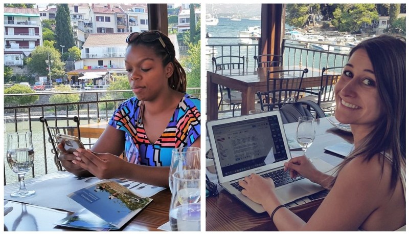 working_at_the_beach_croatia_by_Fernanda_Prats