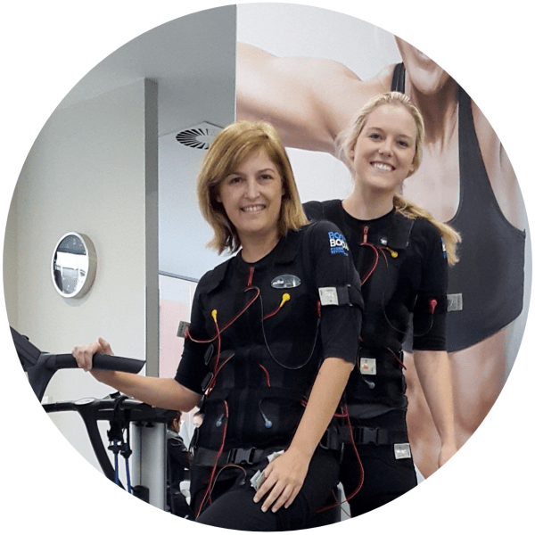 testamos os exercícios com eletrodos