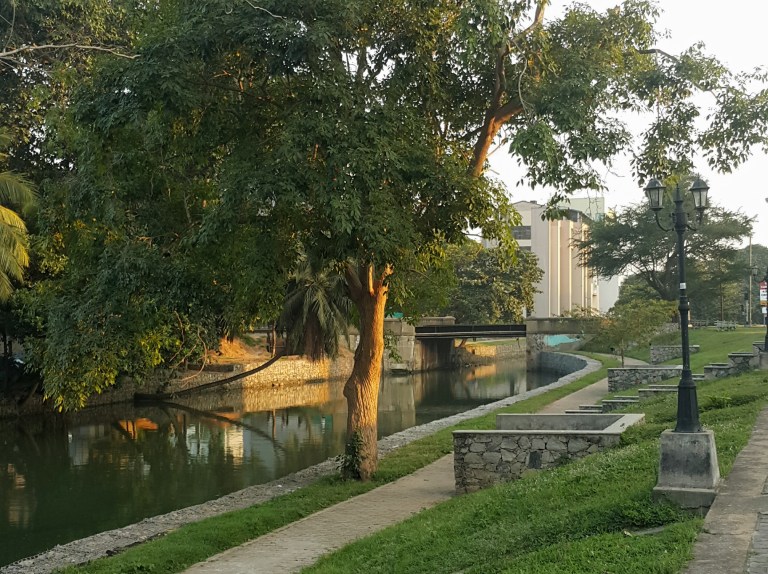 Dutch inspired channel in  Sri Lanka