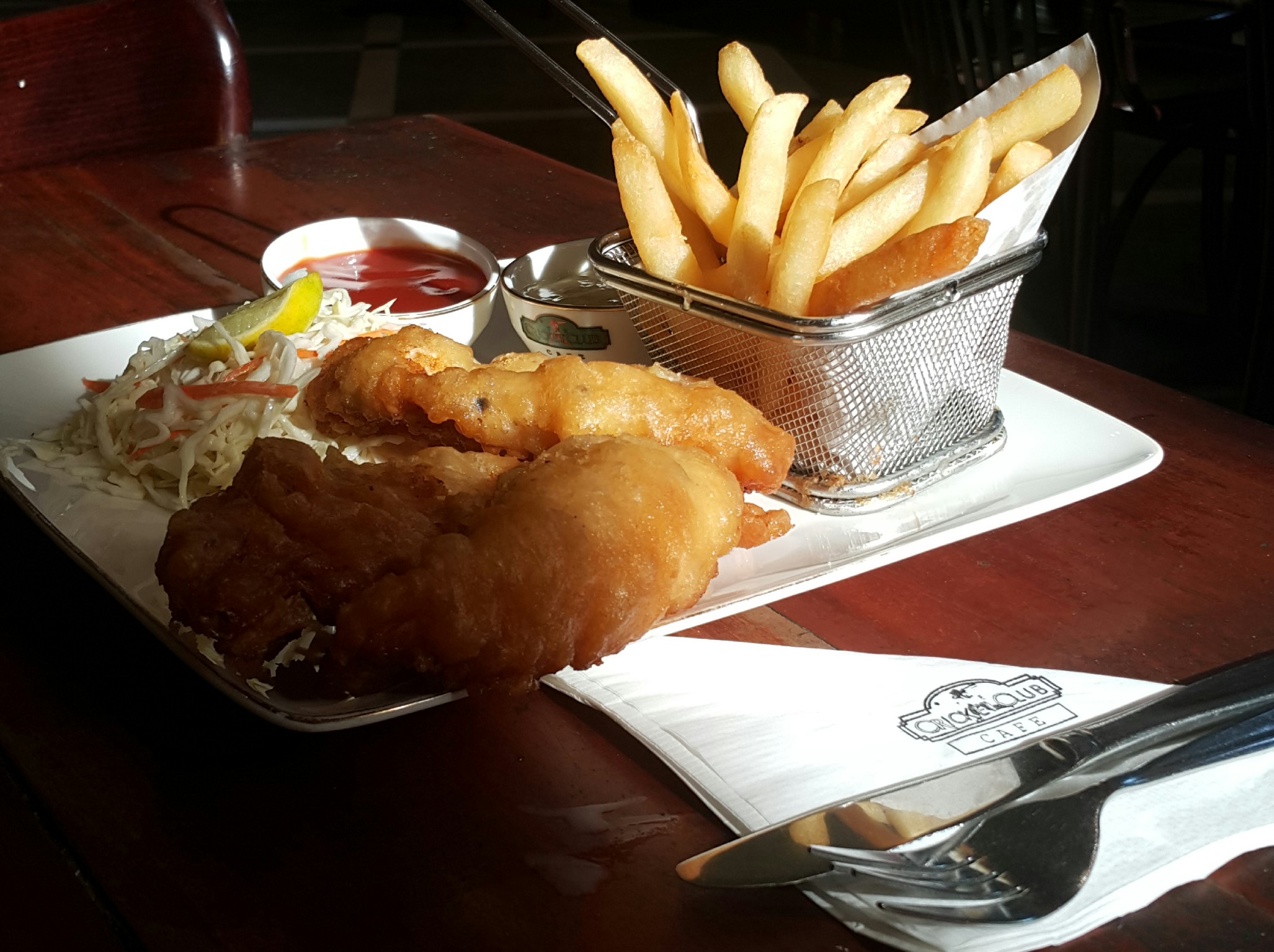 Fish'n Chips- Cricket Club Sri Lanka