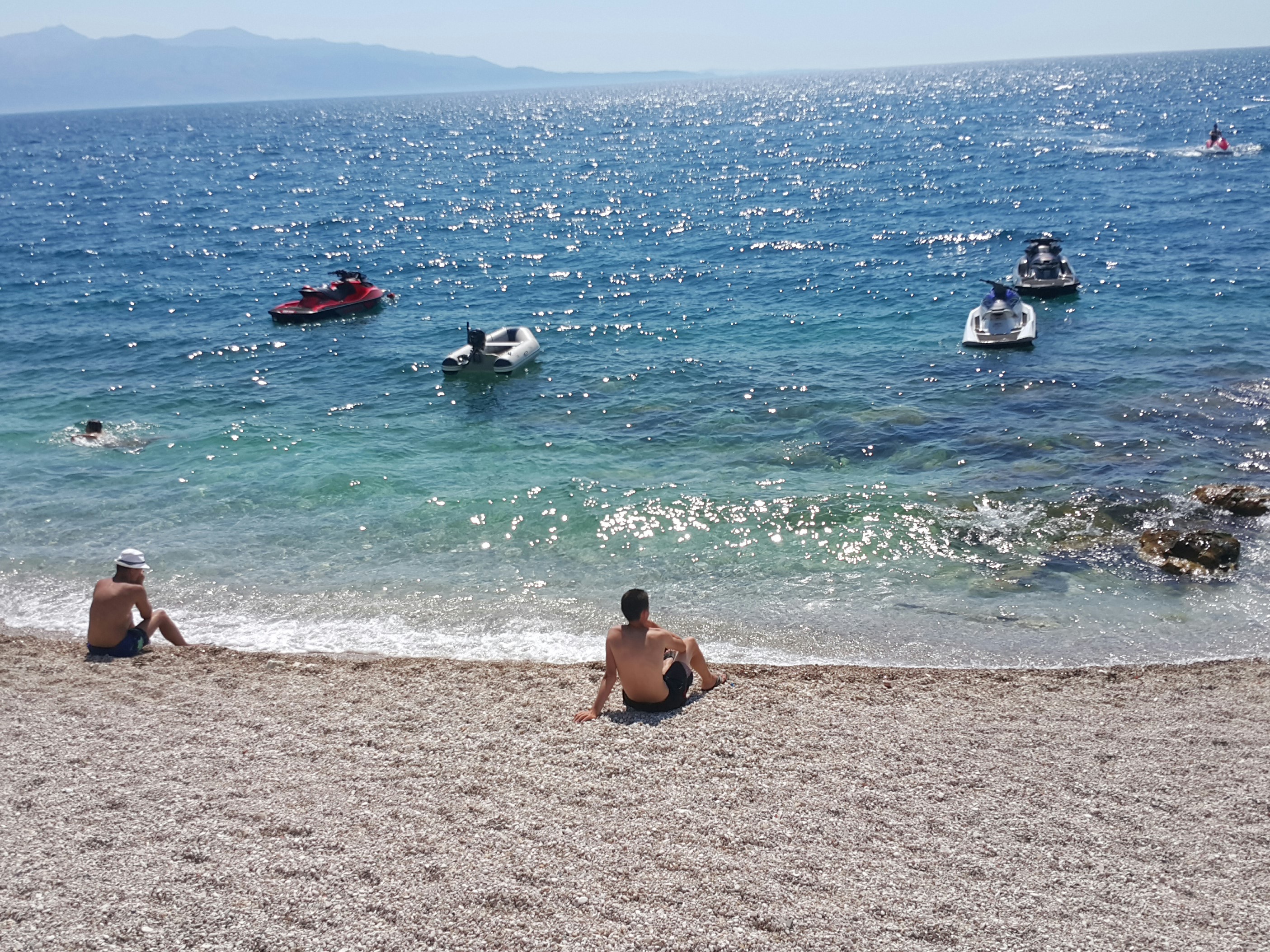 A belíssima Mango Beach em Saranda, Albania