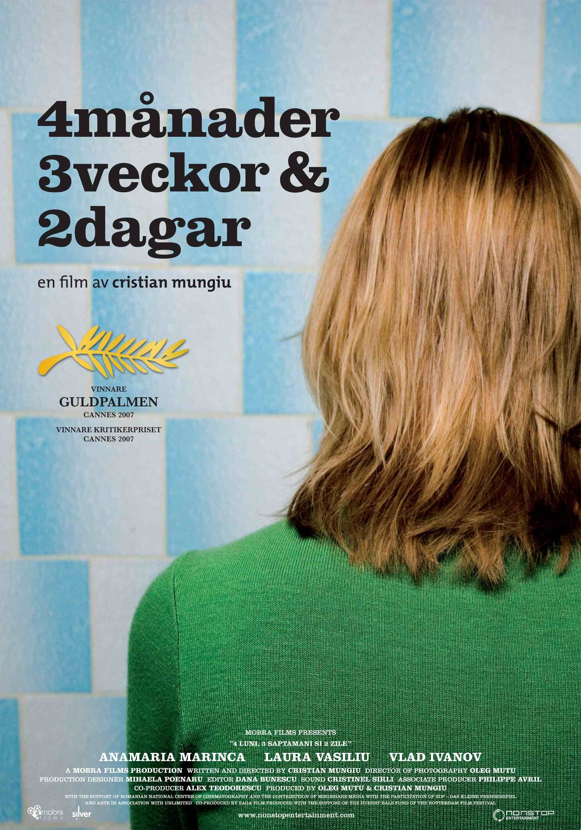 Cartaz do filme 4 meses, 3 semanas e 2 dias