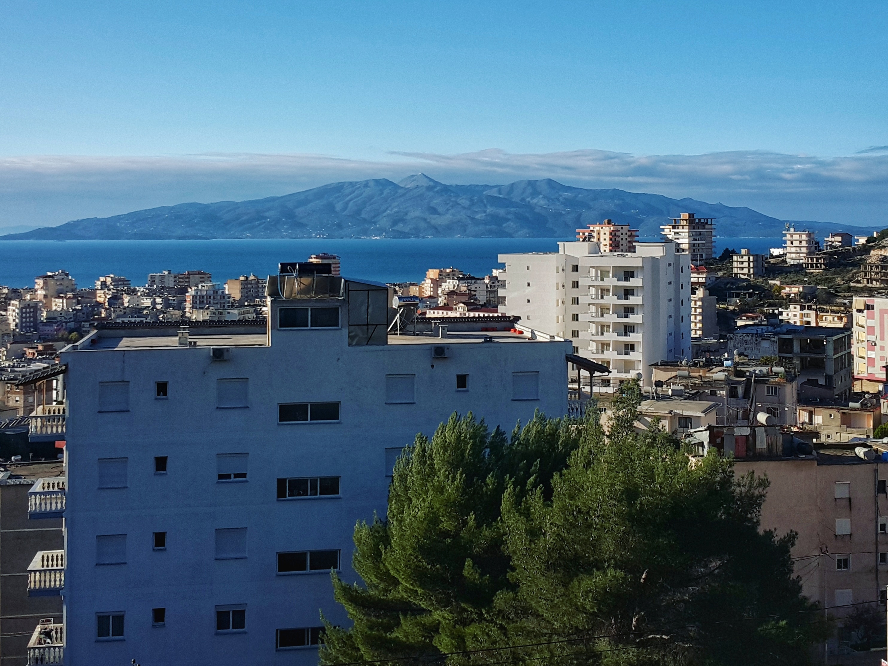 Corfu, Greece - view from Saranda, Albania @pratserie