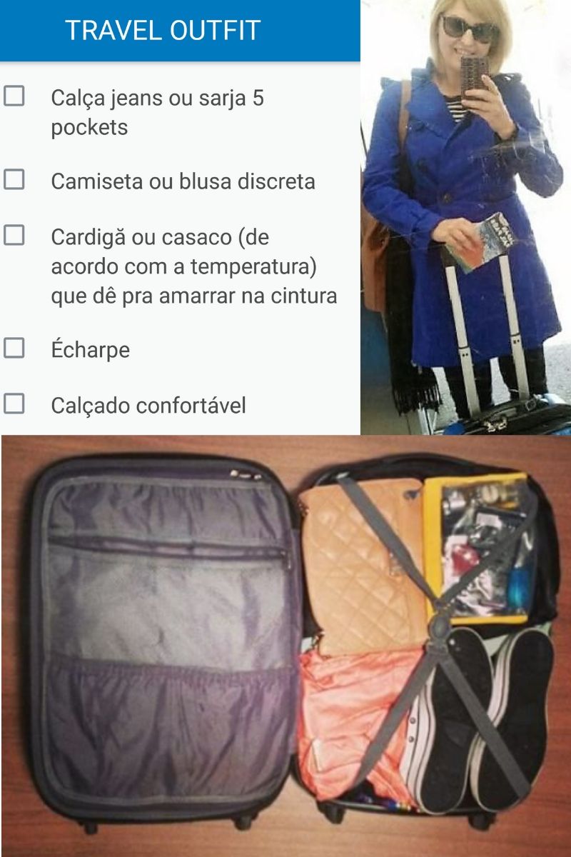 checklist de viagem @pratserie