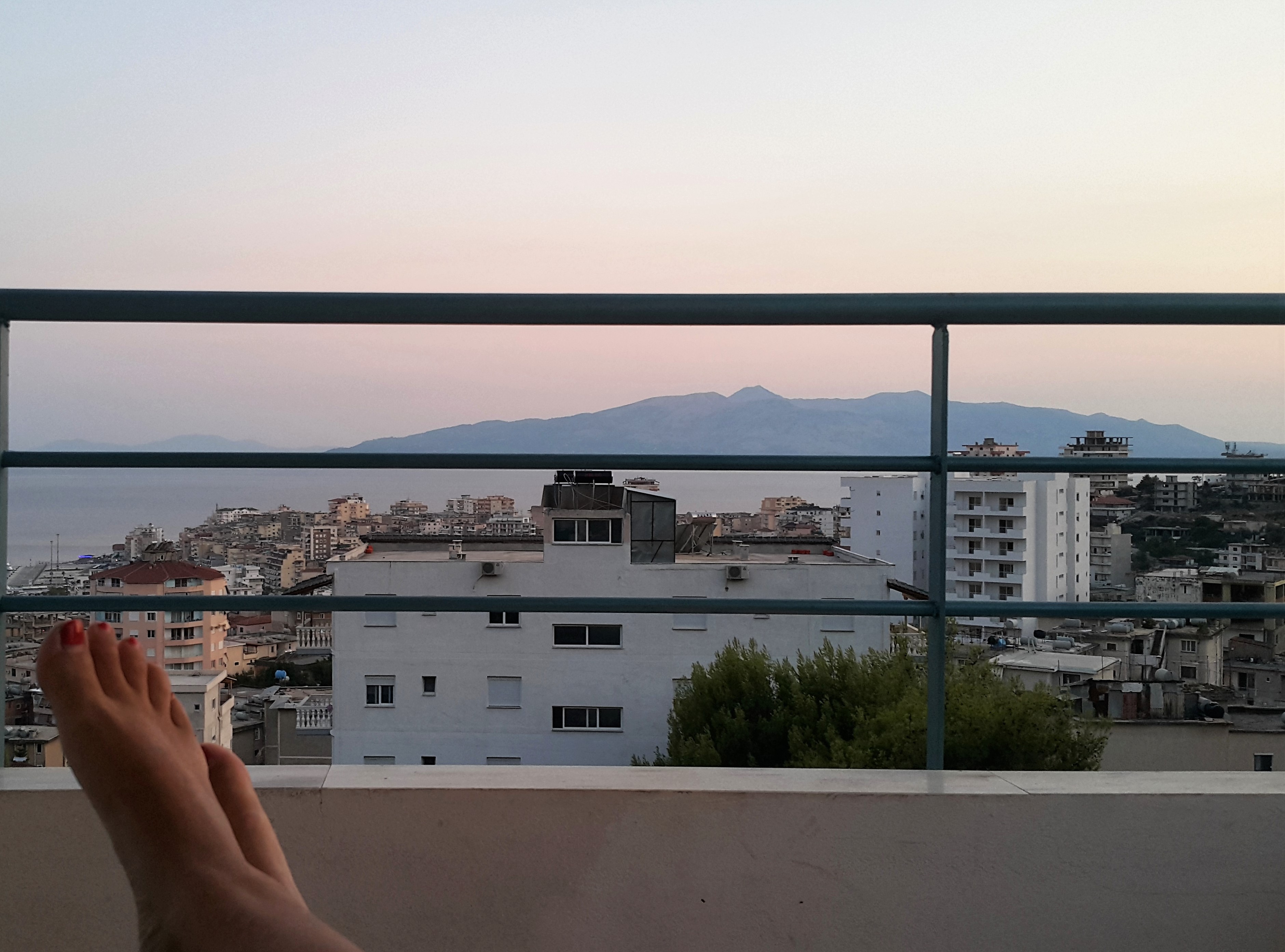 sunset in Saranda, Albania @pratserie