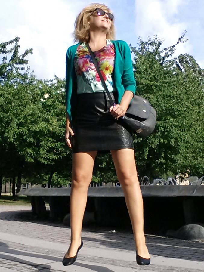 Foto pulando por Fernanda Prats