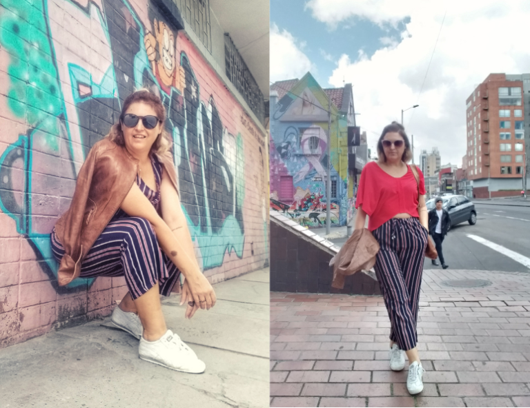 macacão usado como calça