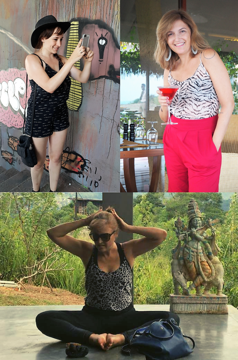 3 outfits with pajamas