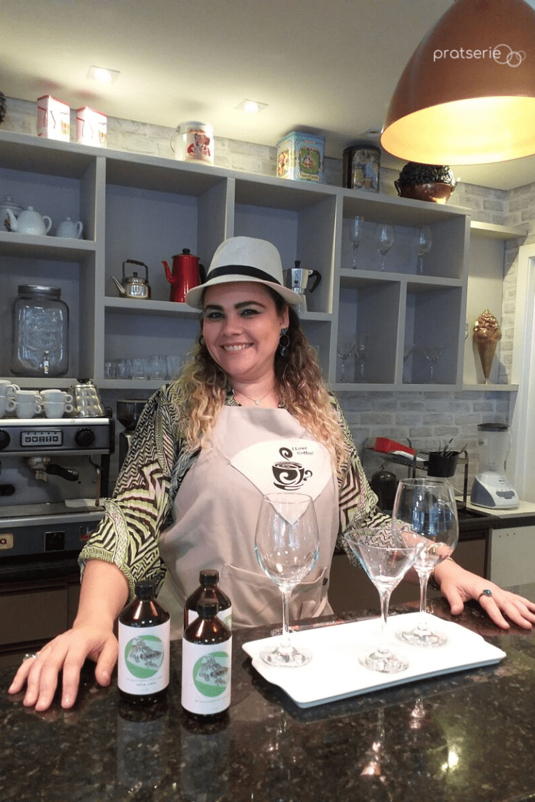 oficina de drinks gelados com café @pratserie