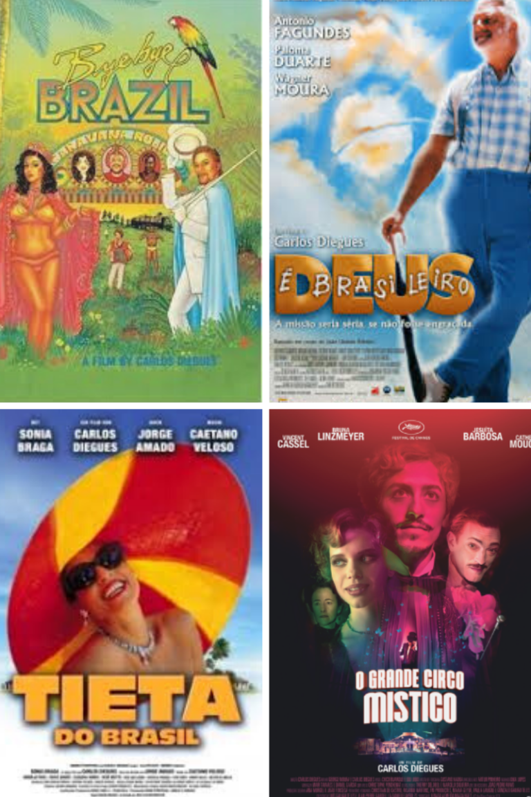 Filmes do diretor brasileiro Cacá Diegues